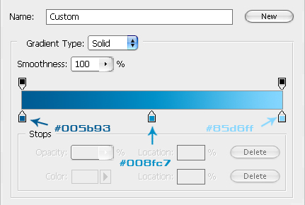 Step3gradientsettings