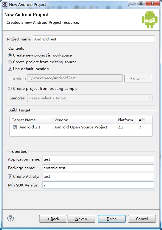 Androidjdk+eclip+android sdk